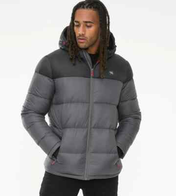 D555 Duke Herren Steppjacke mit Sherpa Futter MEDIUM (301606)