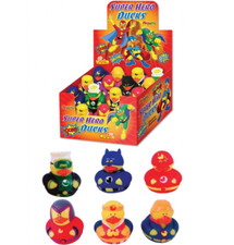 Super Hero RUBBER DUCK MINI DUCKS GIFT Party ...