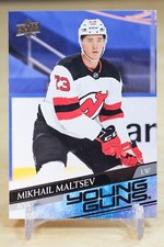 2020-21 Upper Deck Young Guns #723 Mikhail Maltsev - New Jersey Devils Rookie RC