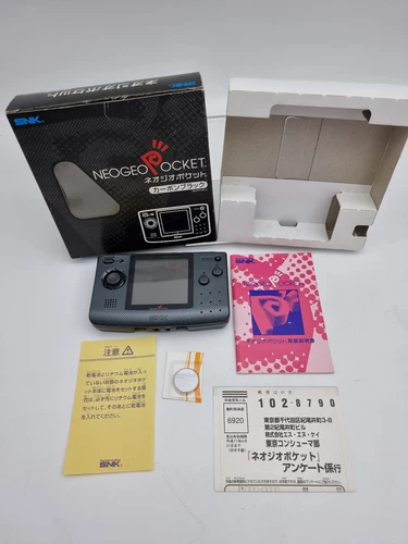 Console Neo Geo Pocket Black Box Japan Used Tested