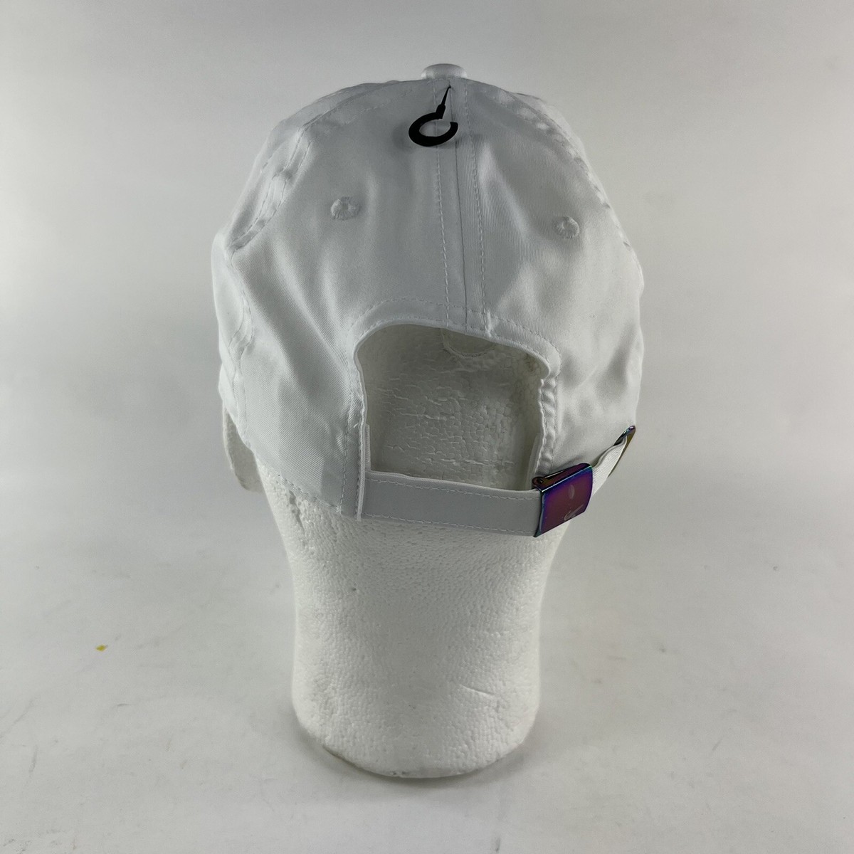 Nike Unisex Heritage 86 Metal Swoosh Hat Adjustable White One Size 