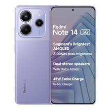 Redmi Note 14 5G Phantom Purple, 8GB RAM 128GB Storage  Global Debut
