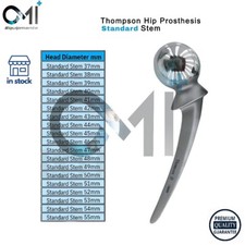 Thompsons Hip Prosthesis Standard Stem All Sizes Quality Orthopedic Instruments
