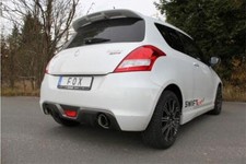Fox Duplex Sportauspuff Suzuki Swift Sport 4 NZ 1.6l - rechts links je 1 x 100mm