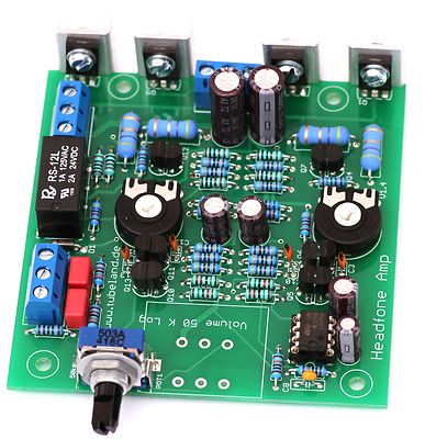 Tubeland High End Headphone Amp 1000 mW 16   600 Ohm  - Bausatz