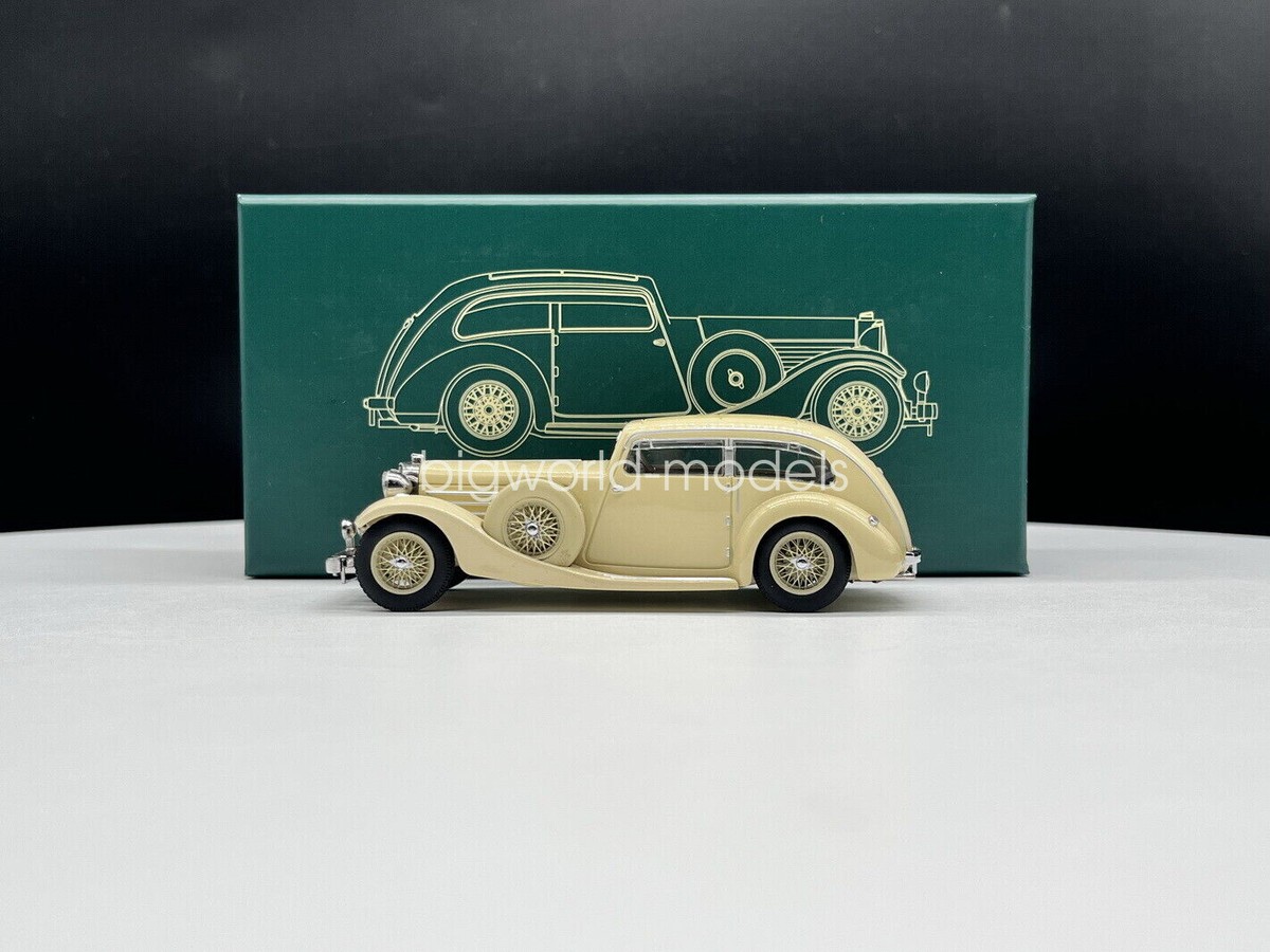 404-200 GFCC 1/43 ジャガー SS1 Airline 1935 GFCC TOYS 1:43 1935 Jaguar SS1 Airline Light Blue Diecast