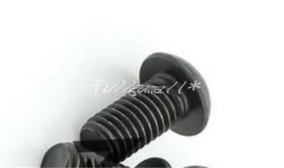 NEW 25/50pcs Black Steel Metric Thread Button Head Hex Socket Screw Bolt M3