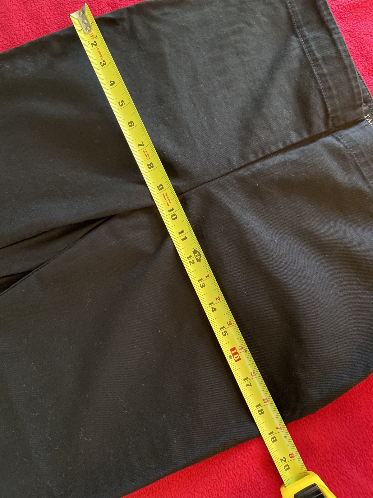 BASIC BLACK Talbots black classic side zip capris… - image 7