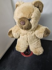 Vintage 1997 Great Smoky Mountains Brown Teddy Bear Plush Stuffed 16  Long 01