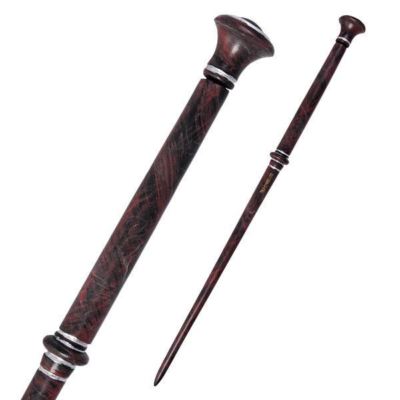 HARRY POTTER WEREWOLF FENRIR GREYBACK OFFICIAL DEATH EATER WAND +