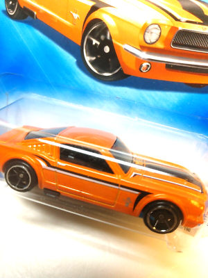 HOT WHEELS 2009 65 FORD MUSTANG FASTBACK MUSCLE MANIA - ORANGE
