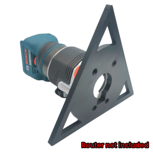 Bosch GKF18V-8 router Triangle sub base Groove Jig Slotting Made in UK - Picture 4 of 7