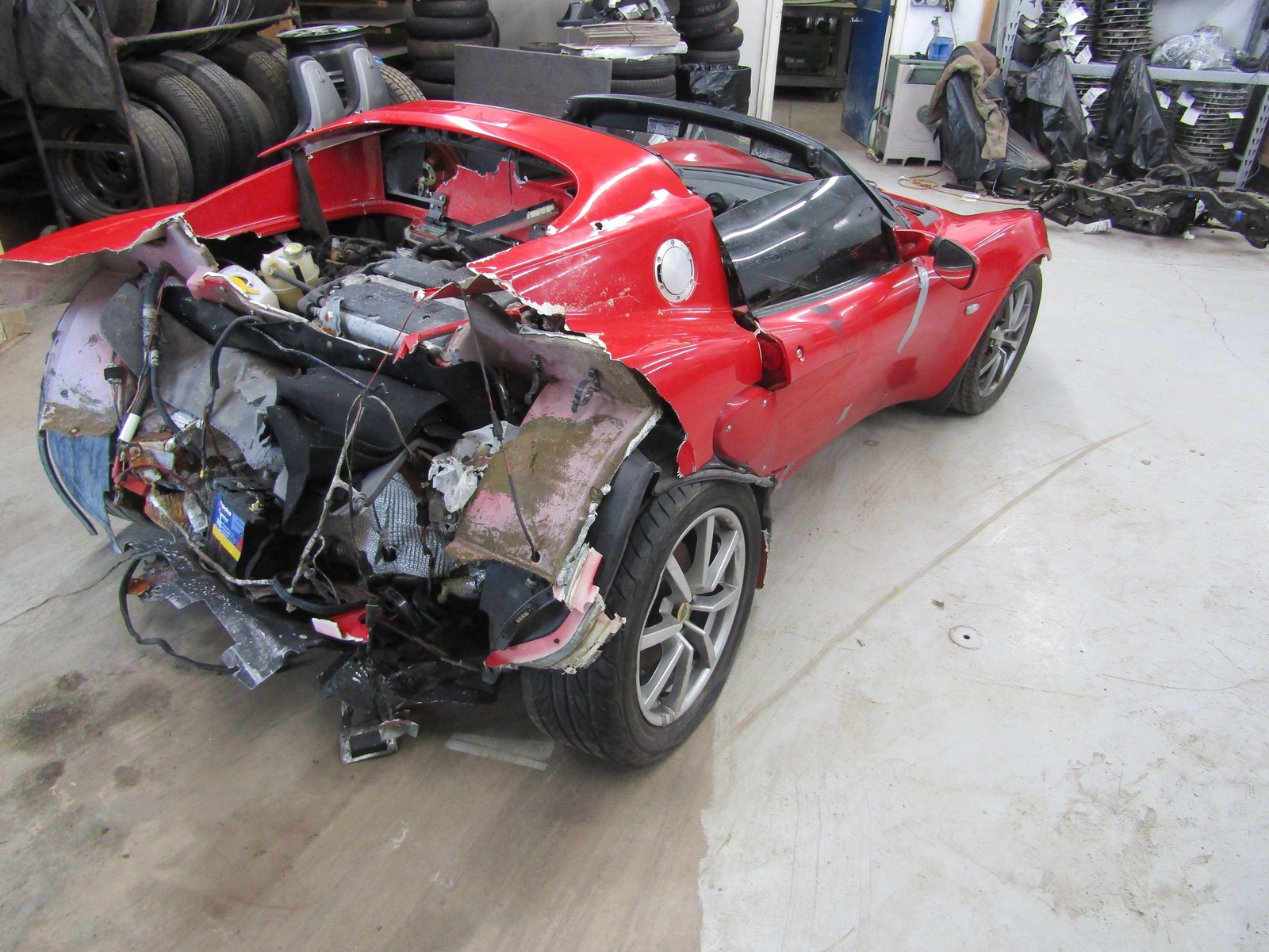 Spindle Knuckle Front LOTUS ELISE Right 06
