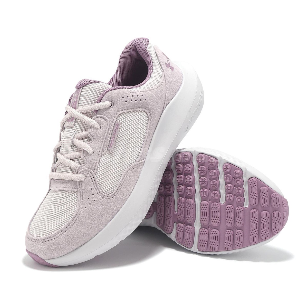 Under Armour Charged Versurge UA Pink White Women Running
