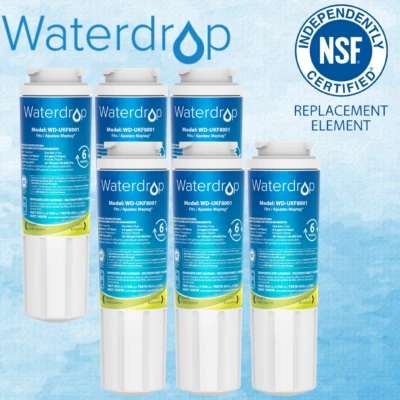 Waterdrop UKF8001 Refrigerator Water Filter, Replacement for Maytag UKF8001 (6)