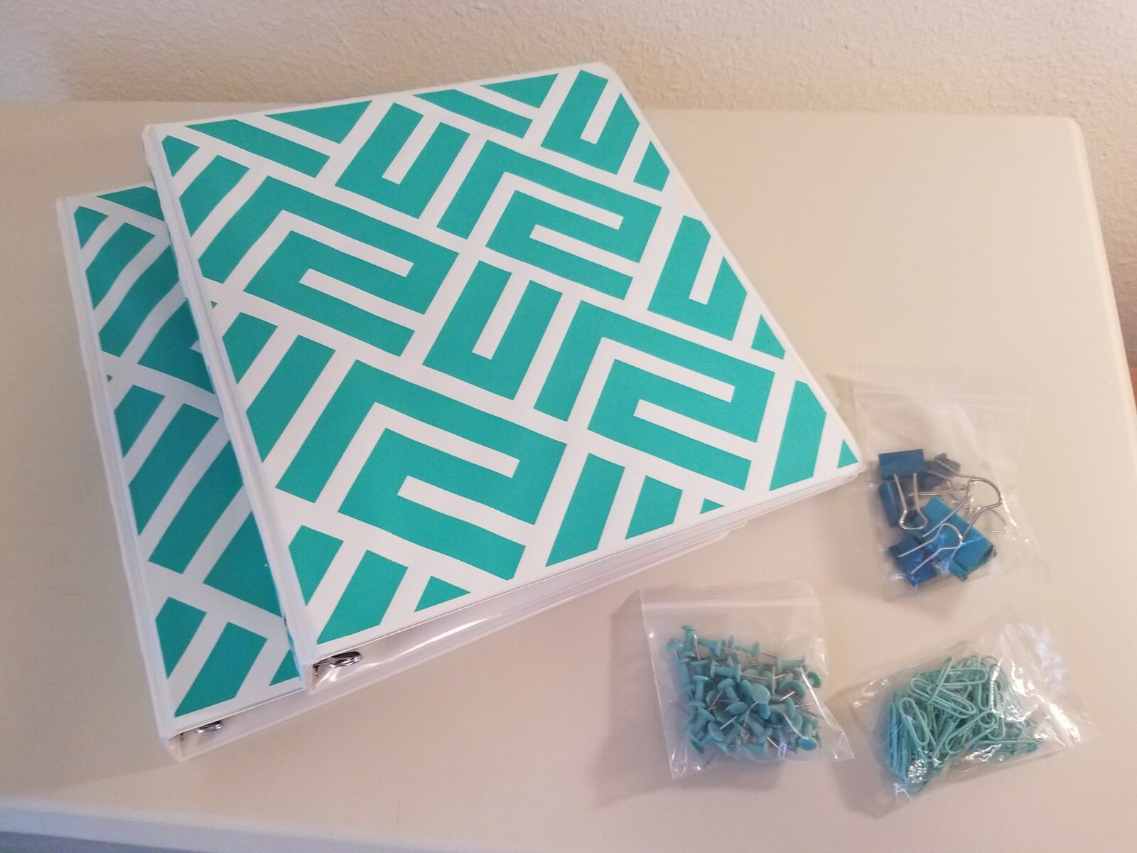 Teal Office Supplies Lot eBay