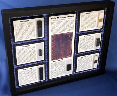 Early Microprocessors Part 2 - PPS-4, F8, Intel 8008, 6100, 6701, IMP-00A, 2650 