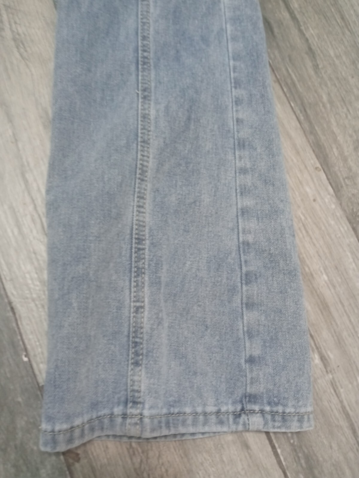 Sincerely Jules Denim Patchwork Boot Cut 5 Pocket… - image 3