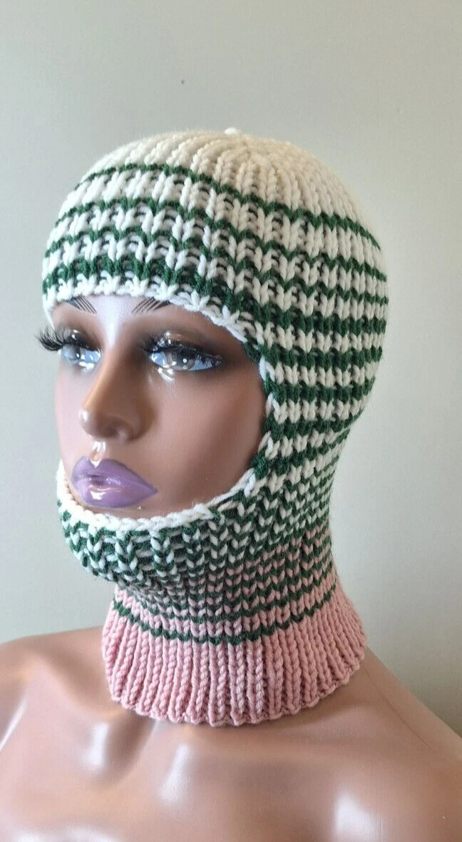 Handmade Wool Blend Balaclava Ski Mask Hood Winter Unisex
Opens in a new window or tab