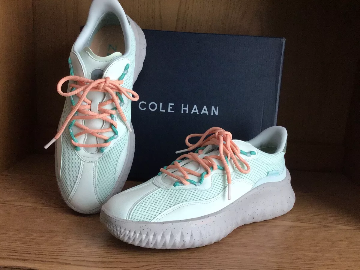 Cole Haan Generation Zerogrand II Square Women Blue Glass Size 10 EU 10.5 W27446 Cole Haan Generation Zerogrand II Square Women Blue Glass Size 10 EU 10.5 W27446