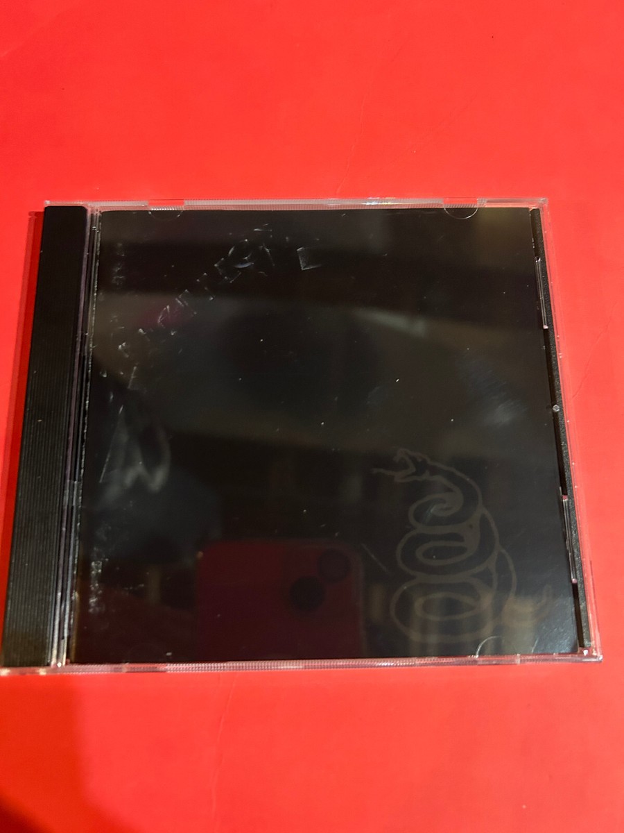 Metallica Black Album CD ORIGINAL JAPAN EDITION 1991 Sony SRCS