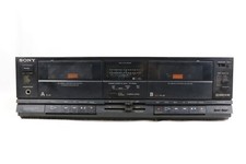 Sony TC-W250 stereo cassette deck vintage
