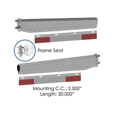 Mud Flap Hanger Kit Spring Loaded 562.495SS201FS B703000RTSK