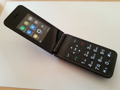 ALCATEL 3082 4G GRAU NEUWERTIG OVP OHNE SIMLOCK KLAPPHANDY TASTENHANDY 2,4''
