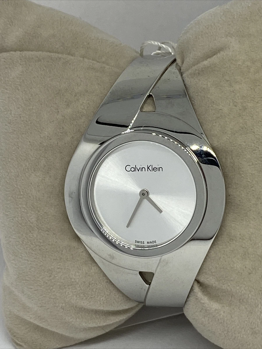 Calvin klein 2024 women's silver watch