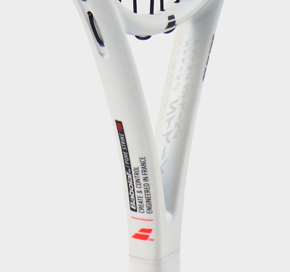 Babolat 2024 Pure Strike Mini Tennis Racket Racquet 25.5cm White NWT ...