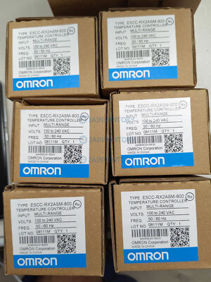 1PC Omron E5CC-RX2ASM-800 Temperature Controller Multi-Range 100-240V