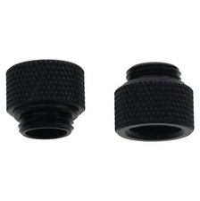 Water-Cooled Extension Connector 2PCS G1/4" 10mm Male to Female Extender Fitt...