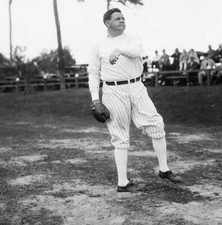 Babe Ruth Warming Up At Baseball Training Camp 1920 OLD BASEBALL PHOTO