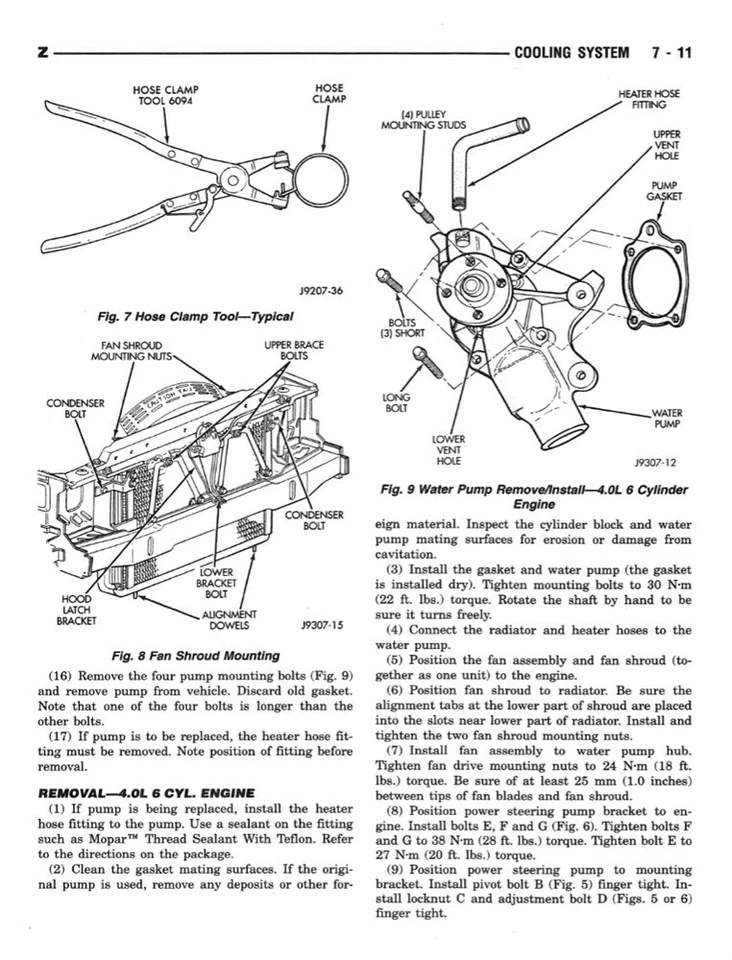 Jeep Grand Cherokee 1994 taller reparación manual motor transmisión eléctrico Foto 4 de 4