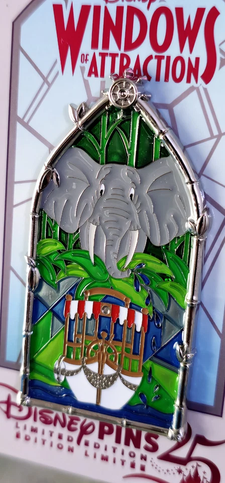 Pin Ventanas de Atracción Disney del Mes - Crucero por la Selva Foto 2 de 2