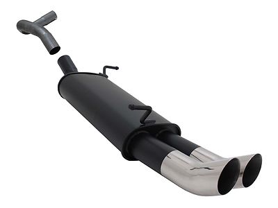 NOVUS SPORTAUSPUFF SEAT IBIZA Typ 6L 2x76mm DTM Endschalldämpfer mit ABE