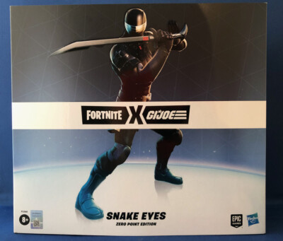 GI JOE Classified Snake Eyes Zero Point Edition Fortnite X Hasbro Pulse 6''