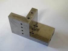 Compound Angle Plate Toolmaker Surface grind 4" x 2.5" x 2" 1/4-20 tapped db #13