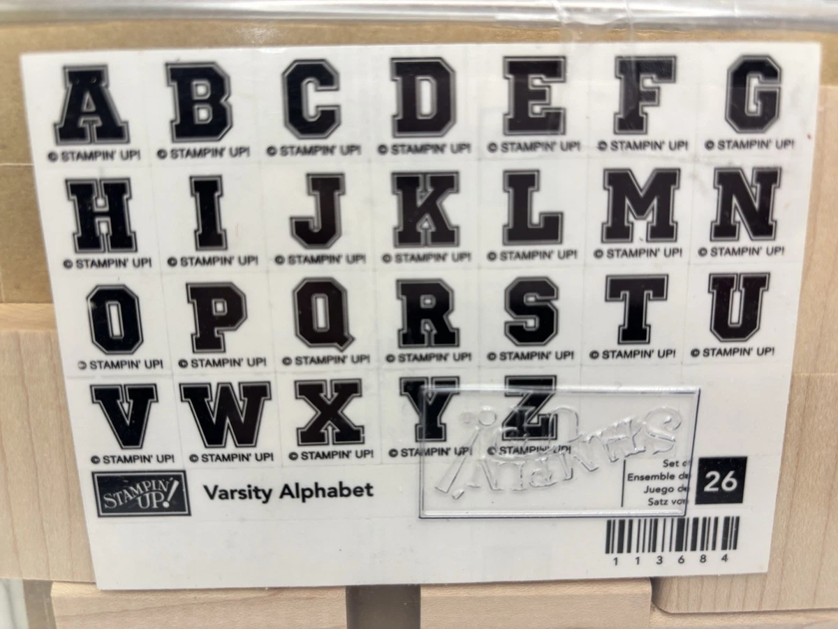 Stampin' Up! Numbers & Letters Craft Stamps for sale - eBay