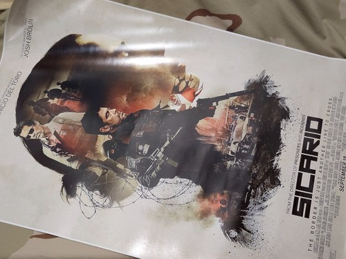 SICARIO (2015) Film Poster Reprint/Copy/Reproduction 24 x 36 READ DESCRIPTION! R