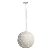 Pendelleuchte Asterope Rund 500, E27, Weiß Matt