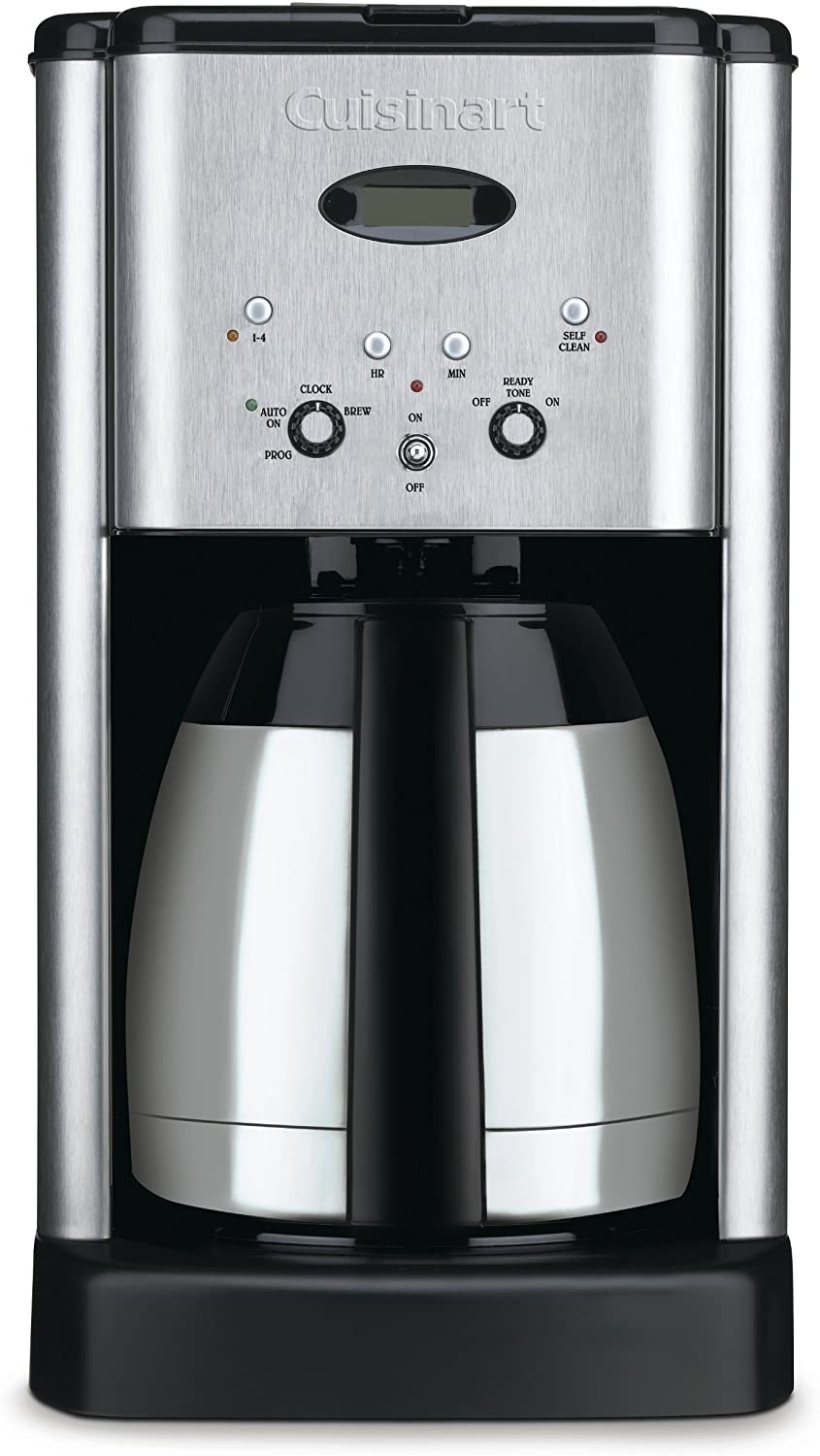 Cuisinart DCC-1400FR Brew Central 10Cup Coffeemaker Silver Certified Refurbished