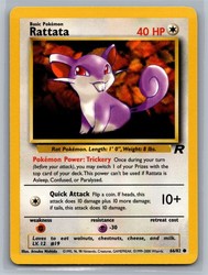 Rattata 66/82 Team Rocket Common