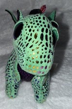 Ty Teanie Beanie Boo Green Cinder The Dragon Stuffed Animal Plush Good Used Toy