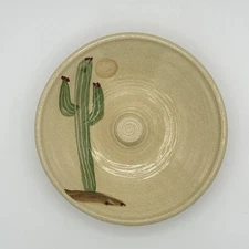 The Gourmet Potter Microwave Omelette in a Minute Egg Cooker Cactus Hand Painted