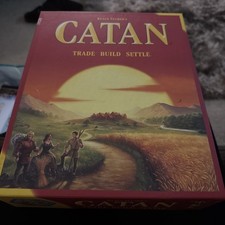 Catan Board Game Card Games Desk Set Trade Build Settle Strategy Beginner Child