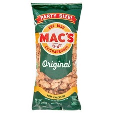 Mac's Chicharrones Original Pork Cracklins, 10 Oz.