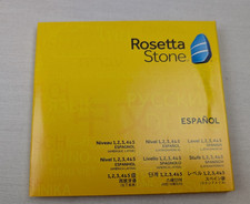 Rosetta Stone Espanol Spanish LA Level 1,2,3,  4 missing disc 5  Version 5