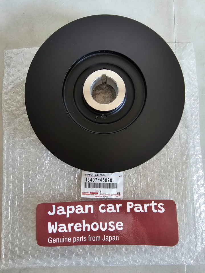 GENUINE TOYOTA OEM LEXUS MK4 IS300 GS300/400/500 CRANKSHAFT DAMPER SUB-ASSY Foto 2 de 4
