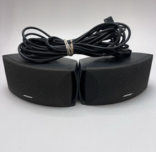 Bose AV3 2 1 GS Series II III Media Center Speakers Pair Right Left with Cable